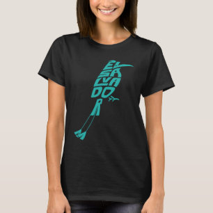 El Salvador Motmot Vogel Woord Dier T-shirt