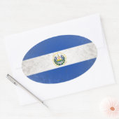 El Salvador Ovale Sticker (Envelop)