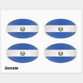 El Salvador Ovale Sticker (Vel)