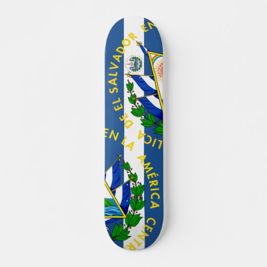 El Salvador Persoonlijk Skateboard (Voorkant)