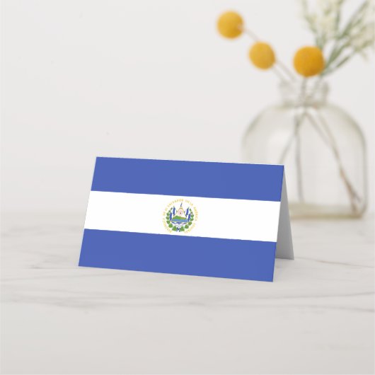 El Salvador Plaatskaartje (Voorkant)