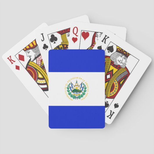 El Salvador Pokerkaarten (Achterkant)