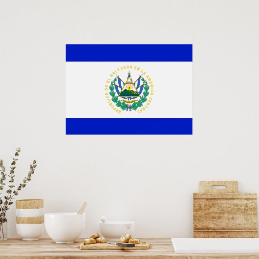 El Salvador Poster (Keuken)