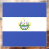El Salvador Raamsticker (Vel 2)