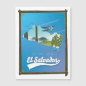 El Salvador Reisplattegrond (Voorkant)