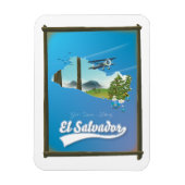 El Salvador Reisplattegrond Magneet (Verticaal)