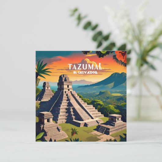 El Salvador | Reizen  Retro Custom (Staand voorkant)