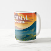 El Salvador | Reizen  Retro Custom Koffiemok (Voorkant rechts)