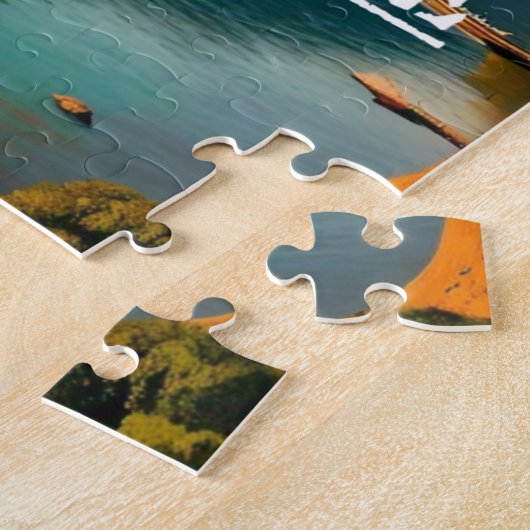 El Salvador Reizen  Retro Legpuzzel (Zijkant)