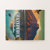 El Salvador Reizen  Retro Legpuzzel (Horizontaal)