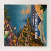 El Salvador Reizen  Retro Legpuzzel (Horizontaal)