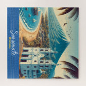 El Salvador Reizen  Retro Legpuzzel (Horizontaal)