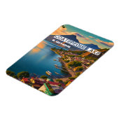 El Salvador Reizen  Retro Magneet (Linkerzijde)