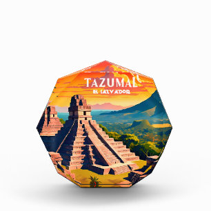 El Salvador reizen  Retro Poster Fotoblokken