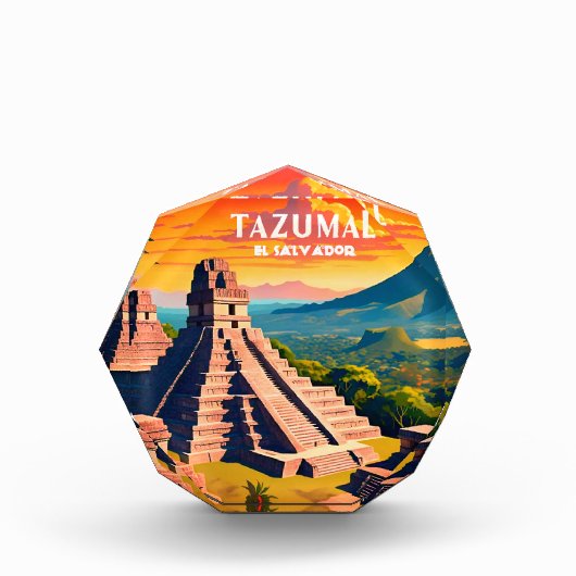 El Salvador reizen  Retro Poster Fotoblokken (Voorkant)