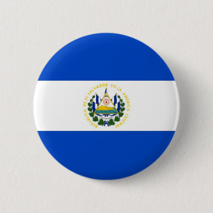 El Salvador Ronde Button 5,7 Cm