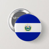 El Salvador Ronde Button 5,7 Cm (Voorkant /achterkant)