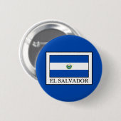 El Salvador Ronde Button 5,7 Cm (Voorkant /achterkant)