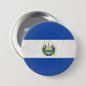 El Salvador Ronde Button 7,6 Cm (Voorkant /achterkant)