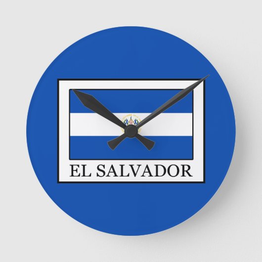 El Salvador Ronde Klok (Voorkant)