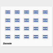 El Salvador Ronde Sticker (Vel)