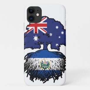 El Salvador Salvadoran Australian Tree Case-Mate iPhone Case