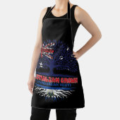 El Salvador Salvadorean Australian Australia Flag Schort (Insitu)