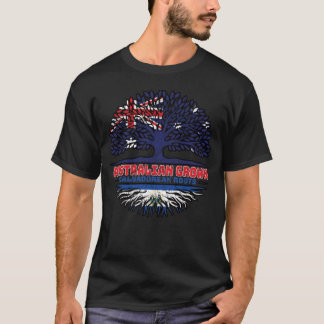 El Salvador Salvadorean Australian Australia Flag T-shirt