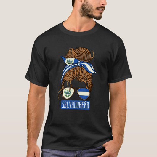 El Salvador Salvadoreña T-shirt (Voorkant)