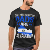 El Salvador Salvadorian Dad Fathers Day Gift T-shirt (Voorkant)