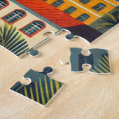 El Salvador | San Miguel Travel  Retro Legpuzzel (Zijkant)