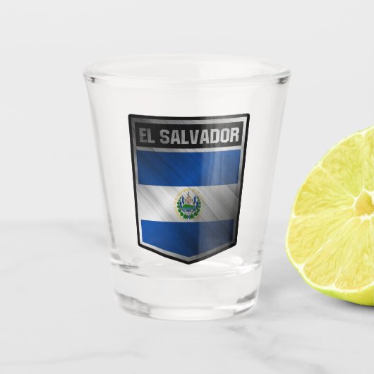 El Salvador Shot Glas (Voorkant)