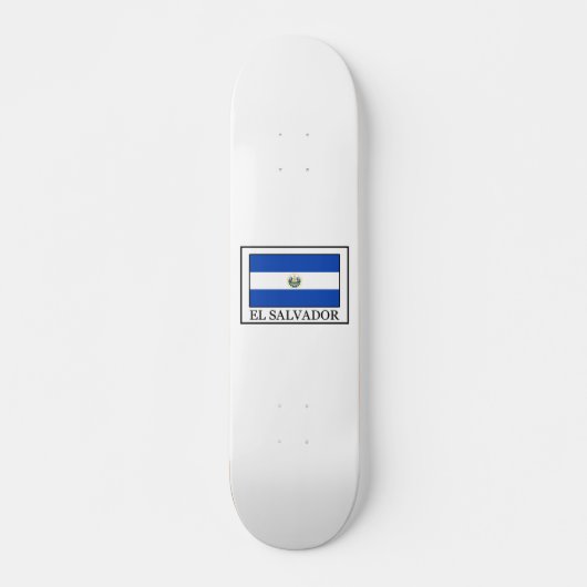 El Salvador Skateboard (Voorkant)