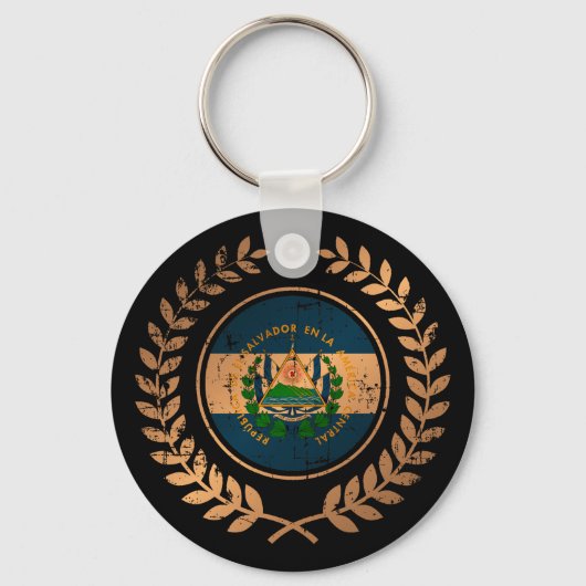 El Salvador Sleutelhanger (Voorkant)