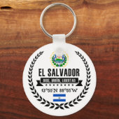 El Salvador Sleutelhanger (Voorkant)