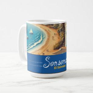 El Salvador Sonsonate Travel Retro Koffiemok