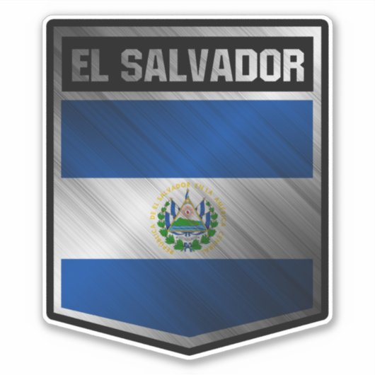 El Salvador Sticker (Voorkant)