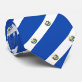 El Salvador Stropdassen, mode Salvador Flag, zaken Stropdas (Opgerold)