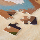 El Salvador Sunset Park Reizen  Retro Legpuzzel (Zijkant)