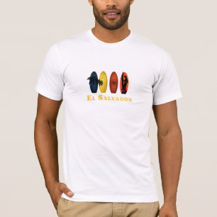El Salvador, Surf city, El Sunzal, La Libertad, E T-shirt