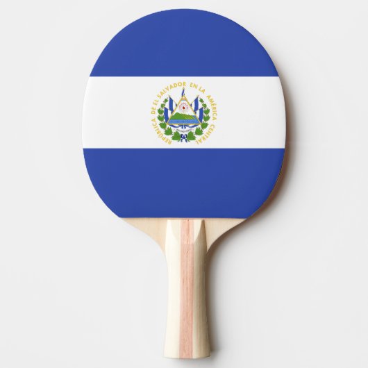 El Salvador Tafeltennisbatje (Voorkant)