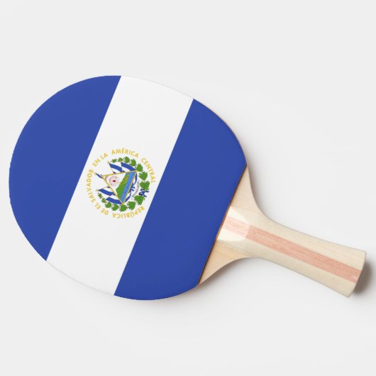 El Salvador Tafeltennisbatje (Zijkant)