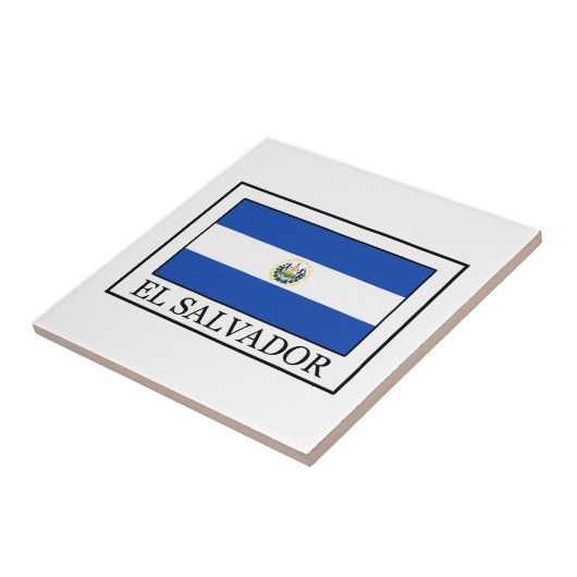 El Salvador Tegeltje (Zijkant)