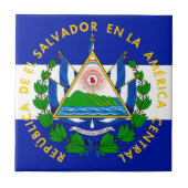 El Salvador Tegeltje (Voorkant)