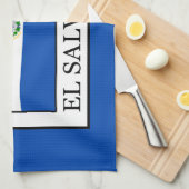 El Salvador Theedoek (Quarter Fold)