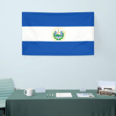 El Salvador vlag Banner (Beurs)