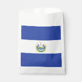 El Salvador vlag Bedankzakje (Voorkant)