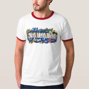 El Salvador Vlag, Erfgoed, Cultuur & Traditie  T-shirt