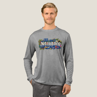 El Salvador Vlag, Erfgoed, Cultuur & Traditie  Tri-Blend Shirt