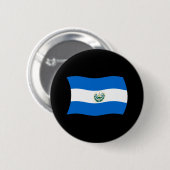 El Salvador Vlag Knop Ronde Button 5,7 Cm (Voorkant /achterkant)